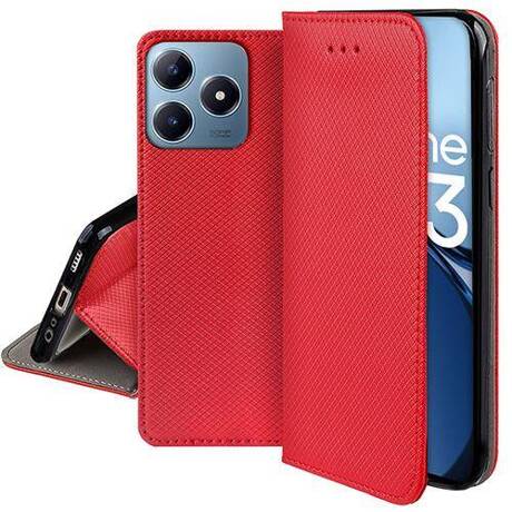 Etui do Realme C63 / C61 SMART MAGNET CASE + SZKŁO HARTOWANE