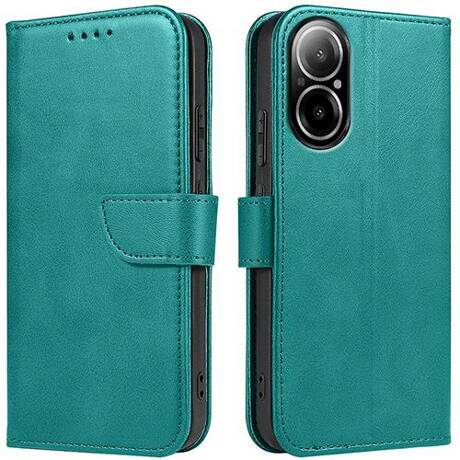 Etui do Realme C67 SKÓRZANE SKIN + SZKŁO HARTOWANE