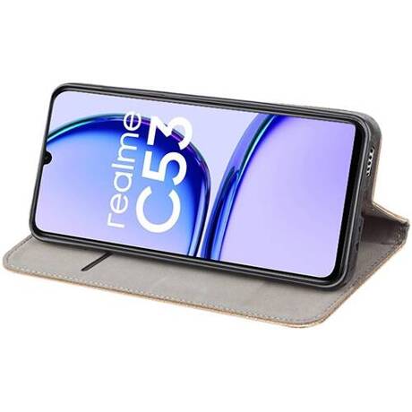 Etui do Realme Note 50 SMART MAGNET CASE + SZKŁO HARTOWANE