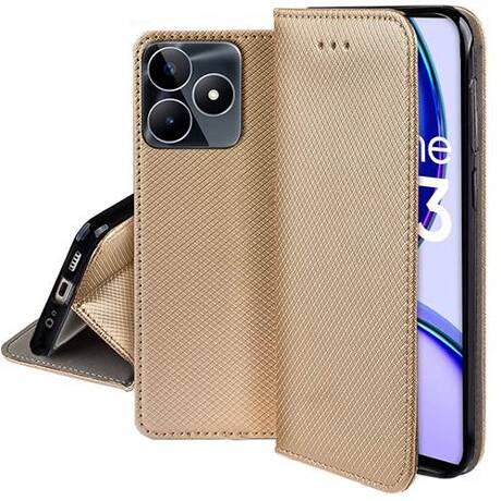 Etui do Realme Note 50 SMART MAGNET CASE + SZKŁO HARTOWANE