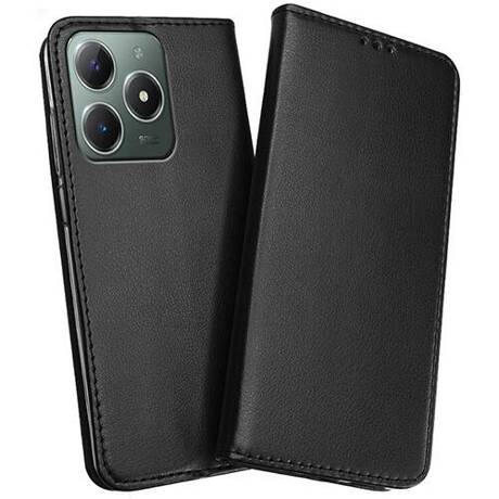 Etui do Realme Note 60 / C63 / C61 skórzane magnetyczne z klapką + SZKŁO HARTOWANE