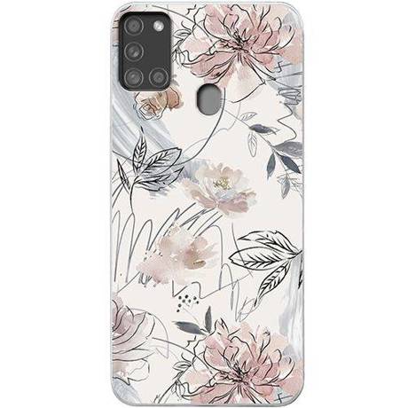 Etui do SAMSUNG GALAXY A21S wzory CASE + SZKŁO