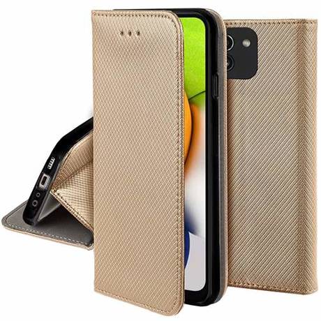 Etui do Samsung Galaxy A03 SMART MAGNET CASE + SZKŁO HARTOWANE