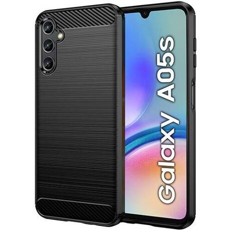 Etui do Samsung Galaxy A05s KARBON CASE pancerne + SZKŁO