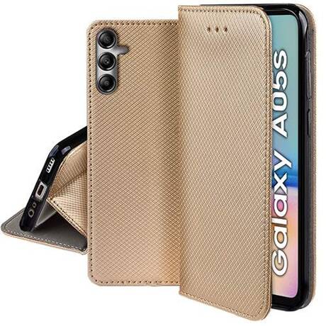 Etui do Samsung Galaxy A05s SMART MAGNET CASE + SZKŁO HARTOWANE