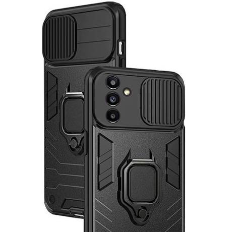 Etui do Samsung Galaxy A13 5G CAMSHIELD RING CASE PANCERNE + SZKŁO HARTOWANE