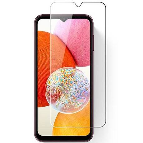 Etui do Samsung Galaxy A14 4G / 5G SKÓRZANE SKIN + SZKŁO HARTOWANE