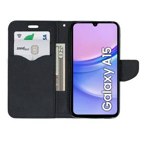 Etui do Samsung Galaxy A15 4G / A15 5G Portfel Case + SZKŁO HARTOWANE