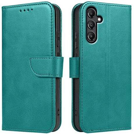 Etui do Samsung Galaxy A15 4G / A15 5G SKÓRZANE portfel SKIN + SZKŁO HARTOWANE