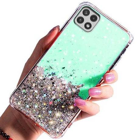 Etui do Samsung Galaxy A22 5G BROKAT CASE + SZKŁO HARTOWANE