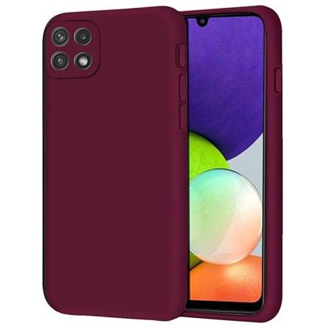 Etui do Samsung Galaxy A22 5G SILICONE CASE + SZKŁO HARTOWANE