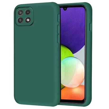 Etui do Samsung Galaxy A22 5G SILICONE CASE + SZKŁO HARTOWANE