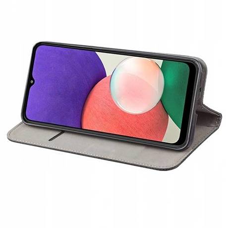 Etui do Samsung Galaxy A22 5G SMART MAGNET CASE + SZKŁO HARTOWANE