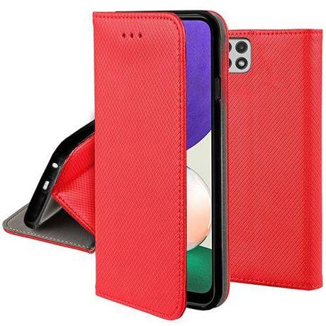 Etui do Samsung Galaxy A22 5G SMART MAGNET CASE + SZKŁO HARTOWANE