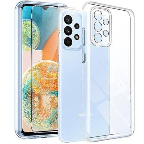 Etui do Samsung Galaxy A23 5G WZMACNIANE 360° CASE + SZKŁO HARTOWANE