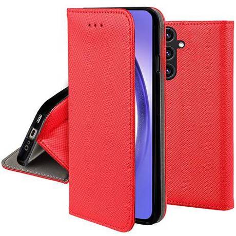 Etui do Samsung Galaxy A24 4G / 5G SMART MAGNET CASE + SZKŁO HARTOWANE