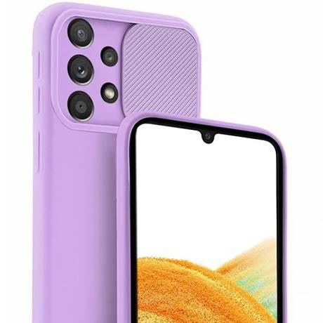 Etui do Samsung Galaxy A32 4G CAMSHIELD Silicone + SZKŁO HARTOWANE