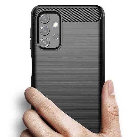 Etui do Samsung Galaxy A32 4G KARBON CASE pancerne + SZKŁO