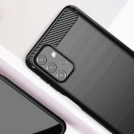 Etui do Samsung Galaxy A32 4G KARBON CASE pancerne + SZKŁO