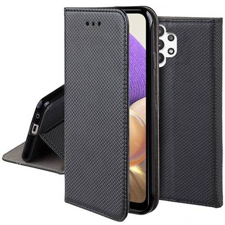 Etui do Samsung Galaxy A32 4G SMART MAGNET CASE + SZKŁO HARTOWANE