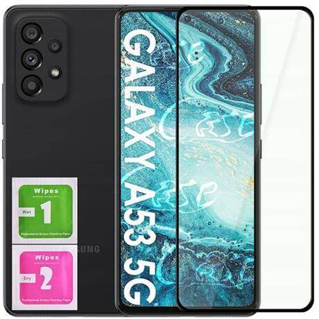 Etui do Samsung Galaxy A53 5G PANCERNE KARBON CASE + SZKŁO 5D