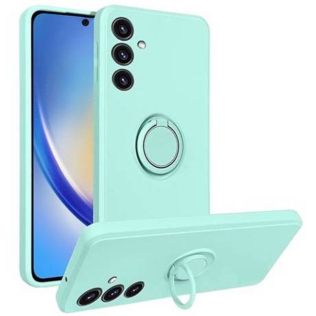 Etui do Samsung Galaxy A54 5G SILICON RING CASE + SZKŁO HARTOWANE