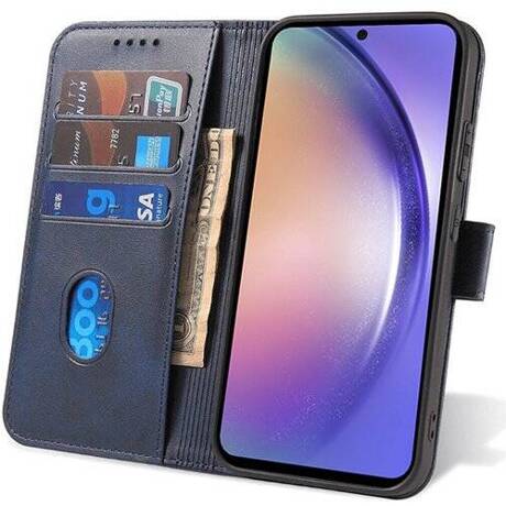 Etui do Samsung Galaxy A54 5G SKÓRZANE SKIN + SZKŁO HARTOWANE