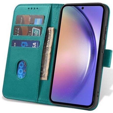 Etui do Samsung Galaxy A54 5G SKÓRZANE SKIN + SZKŁO HARTOWANE