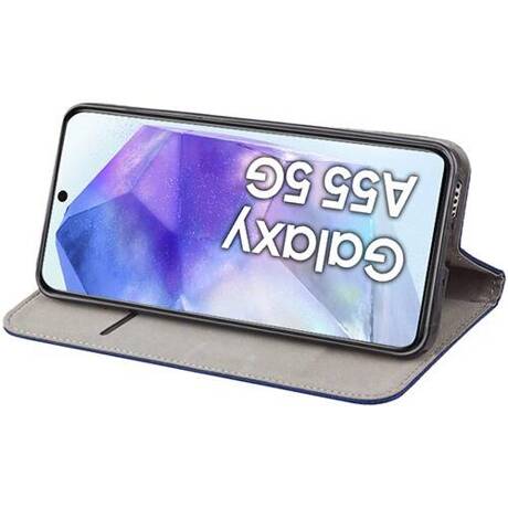 Etui do Samsung Galaxy A55 5G SMART MAGNET CASE + SZKŁO HARTOWANE