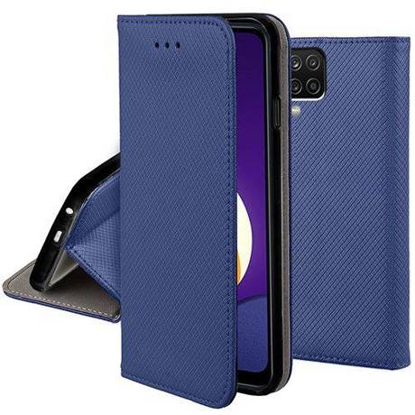 Etui do Samsung Galaxy M12 SMART MAGNET CASE + SZKŁO HARTOWANE