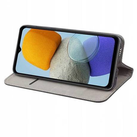 Etui do Samsung Galaxy M13 SMART MAGNET CASE + SZKŁO HARTOWANE