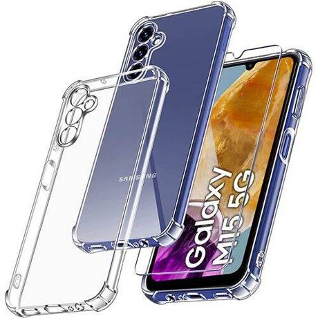 Etui do Samsung Galaxy M15 5G ANTI SHOCK CASE + SZKŁO HARTOWANE