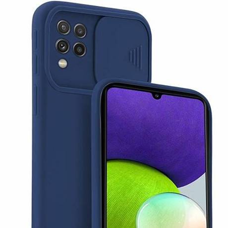 Etui do Samsung Galaxy M22 CAMSHIELD Silicone + SZKŁO HARTOWANE