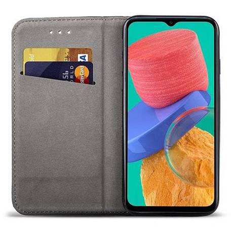 Etui do Samsung Galaxy M33 5G SMART MAGNET CASE + SZKŁO HARTOWANE