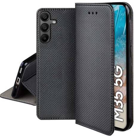 Etui do Samsung Galaxy M35 5G SMART MAGNET CASE + SZKŁO HARTOWANE