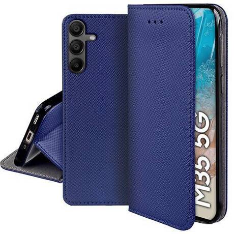 Etui do Samsung Galaxy M35 5G SMART MAGNET CASE + SZKŁO HARTOWANE