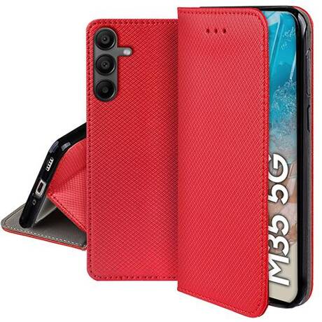 Etui do Samsung Galaxy M35 5G SMART MAGNET CASE + SZKŁO HARTOWANE