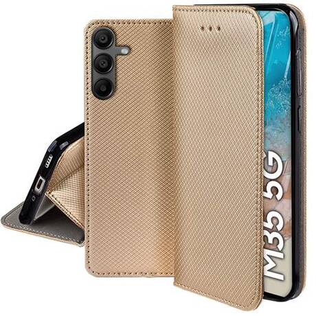 Etui do Samsung Galaxy M35 5G SMART MAGNET CASE + SZKŁO HARTOWANE