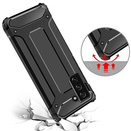 Etui do Samsung Galaxy S21 FE 5G ARMOR CASE pancerne + SZKŁO HARTOWANE