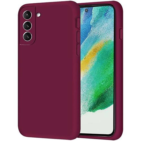 Etui do Samsung Galaxy S21 FE 5G SILICONE CASE + SZKŁO HARTOWANE