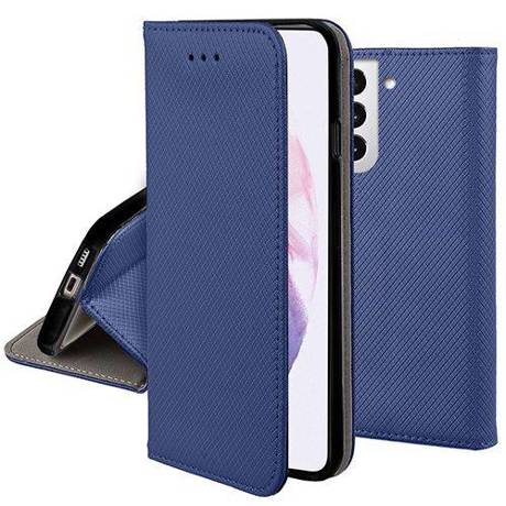 Etui do Samsung Galaxy S21 FE 5G SMART MAGNET CASE + SZKŁO HARTOWANE