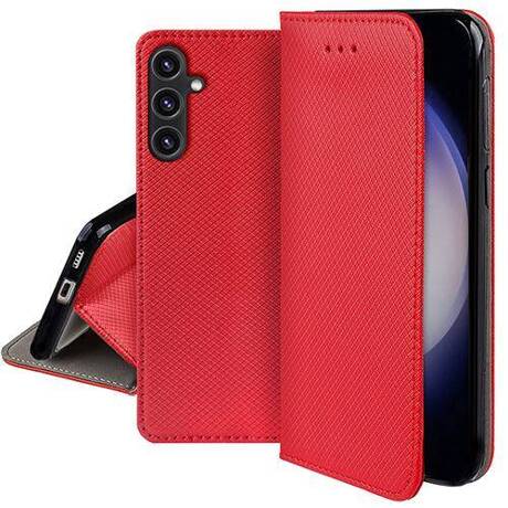 Etui do Samsung Galaxy S23 FE SMART MAGNET CASE + SZKŁO HARTOWANE