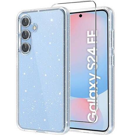 Etui do Samsung Galaxy S24 FE BROKAT CASE + SZKŁO HARTOWANE