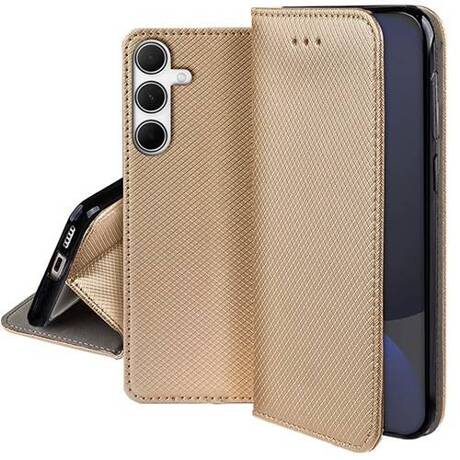 Etui do Samsung Galaxy S24 FE SMART MAGNET CASE + SZKŁO HARTOWANE