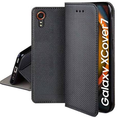 Etui do Samsung Galaxy Xcover 7 SMART MAGNET CASE + SZKŁO HARTOWANE