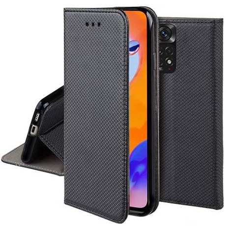 Etui do XIAOMI REDMI NOTE 11 PRO / 5G SMART MAGNET CASE + SZKŁO HARTOWANE