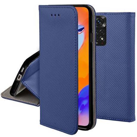 Etui do XIAOMI REDMI NOTE 11 PRO / 5G SMART MAGNET CASE + SZKŁO HARTOWANE