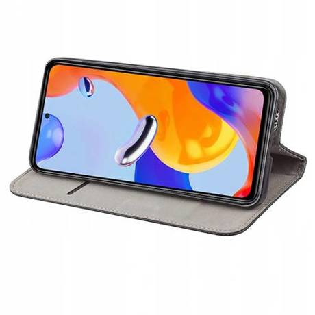 Etui do XIAOMI REDMI NOTE 11 PRO / 5G SMART MAGNET CASE + SZKŁO HARTOWANE