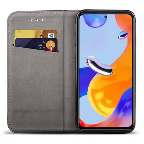 Etui do XIAOMI REDMI NOTE 11 PRO / 5G SMART MAGNET CASE + SZKŁO HARTOWANE