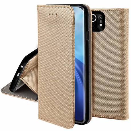 Etui do Xiaomi Mi 11 Lite SMART MAGNET CASE + SZKŁO HARTOWANE